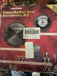 New Craftsman Carbide 32 Tooth 7" Adj. Dado & 10 Master Combination Saw Blades. Fixed Price $69.99.