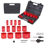 Amzz 23PCS Bi-metal Hole Saw Kit M42 Hss, 3/4" To 3" Cutter Set W/ Mandrel. Fixed Price $81.59.