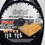 Freud Joint Cutter Set 5/8IN Arbor Excellent SBOX8 Table Saw Blades. Fixed Price $75.47.