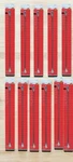 10 Pack Ace 12" Rod Hacksaw Blades Carbide Cuts Glass - Tile Ceramic. Fixed Price $59.99.