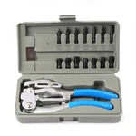 New Power Hole Punch Kit - Sheet Metal Hand Tool Set Heavy Duty Usa Ship. Fixed Price $30.02.