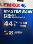 Lenox 44 7/8" 1/2 025 14/18 New Genuine Master-band Blade. Fixed Price $29.95.