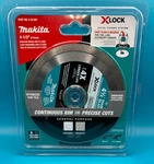 Makita 4-1/2" Diamond Blade W/ X-lock (E-07397). Fixed Price $25.95.