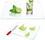 Tempered Glass Cutting For Kitchen, Clear Set, 12"X16. Fixed Price $19.72.