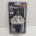 Great Neck 7-IN-1 Deep Hole Saw 1" To 2-1/2" #HC7D. Fixed Price $11.75.