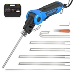 250W Ac Rotatable Electric Hot Knife, 6 Blades Foam Cutter Cutting Tool Kit W.... Fixed Price $121.68.