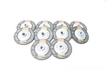 Box Of 10 United Abrasives 22130 Cutting Wheel 4-1/2IN 1/8IN 5/8-11. Fixed Price $61.00.