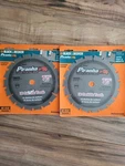 2X New Black & Decker 77-717 Piranha 18 Carbide 1/4" Fast Cutting Saw Blade. Fixed Price $20.00.
