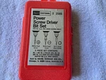 Craftsman Power Screw Driver Bit Set 2565 Usa Free Shipping. Fixed Price $17.95.