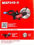 Milwaukee MXF315-0 Fuel 14" Cut-off Saw W/rapidstop **tool Only***. Fixed Price $1449.99.