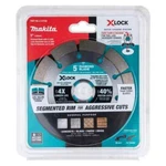 (j) Makita E-07238 X-lock 5IN Segmented Diamond Blade For Masonry Cutting. Fixed Price $24.99.