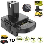 Battery Adapter For Dewalt 20V Milwaukee 18V Ryobi Tools With Usb Port. Fixed Price $12.45.