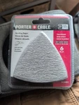 Porter Cable PC3001 80G-120G-240G Finish Paint Removal Sandpaper Triangular. Fixed Price $7.49.