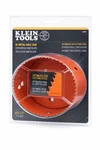 Klein Tools 4-1/2" Bi-metal Hole Saw 31972 Steel Cutter New. Fixed Price $31.22.