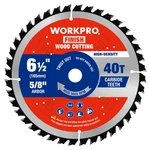 Workpro 6-1/2'' Circular Saw Blade 40T Cutting Carbide Tipped Woodworking. Fixed Price $11.99.