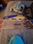 Irwin Marathon Protouch Fine-cut Handsaw, 15-INCH (2011200), Made Denmark. Fixed Price $16.99.