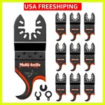 Aificut 10 Pcs Oscillating Multi Tool Hook Knife Blade For Carpet Roof Shingles. Fixed Price $50.99.