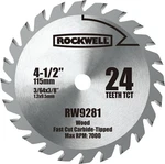 Rockwell 4-1/2 In Carbide Tipped 24T Circular Saw Blade For RK3441K (RW9281). Fixed Price $19.99.