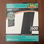 Gator 9" X 11" Waterproof Sanding Sheets, 600 Grit, 25 Pack. Fixed Price $13.29.