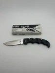 1980S Fury Japan 50053 Aluminum Handle Eclipse Lockback Folding Knife W Box. Fixed Price $50.00.