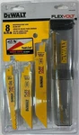 Dewalt DWAFV48SET 8-PIECE Flexvolt Reciprocating Saw Blade Usa. Fixed Price $18.00.