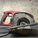 Milwaukee 6370-20 15AMP 8" Metal Cutting Circular Saw Red. Fixed Price $100.00.