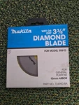 Makita 3/8" Diamond Blade Wet Or Dry 724950-8A Circular Cutting Saw. Fixed Price $49.95.