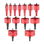Dashap 13PCS Bi-metal Hole Saw Kit Drill Bits Carbide Set For Thin Wood. Fixed Price $78.10.