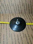 Eazypower 87197 4.5" Sanding Rubber Backing Pad With 6MM Drill Shank Attachment. Fixed Price $9.00.