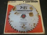 Vermont American Valued 7-7.25" Combination/rip Saw Blade. Fixed Price $13.95.