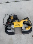 Dewalt 20-VOLT Max Xr Brushless Deep Cutband Saw Kit. Fixed Price $250.00.