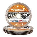 Fewell 4.5 Inch Super Thin Porcelain Diamond Saw Blade Tile For Cutting.... Fixed Price $55.76.