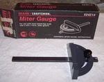Vintage Sears Craftsman Table Saw Miter Gauge Assembly 9-24214 W/box. Fixed Price $24.00.