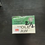 Remgrit Tungsten Carbide Hole Saw 2.5 - 64 Mm. Fixed Price $18.00.