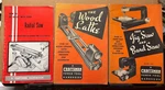 Vtg Sears Craftsman Power Tool Manuals Lot Of 4 Radial Lathe Jig Band Saws. Fixed Price $23.98.