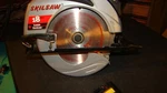 Skilsaw 18 Volt Cordless 7 1/4" Circular #5950. Fixed Price $27.18.