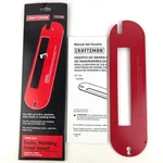 Craftsman Table Saw Dado Blade Insert Molding Head Throat Plate 22290 Cast Iron. Fixed Price $74.97.