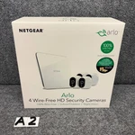 Netgear Arlo Wire-free Hd Security Cameras VMS3430-100NAS New. Fixed Price $149.99.