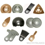 12PC Oscillating Tool Tile & Grout Kit - Chicago Electric Multi Compatible. Fixed Price $79.95.