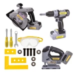 Stanley Jr. 18PC Kids Set W/ Power Pretend Play Building-damaged Box. Fixed Price $49.99.