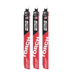 Milwaukee 48-00-5362 9" 8TPI Torch Nitrus Sawzall Blade For Cast Iron, 3PK. Fixed Price $59.97.