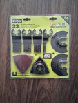 Ryobi A242201 Pieces Oscillating Blade Set Universal Fit -new, Sealed Package. Fixed Price $35.99.