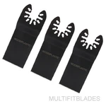 3 X 1-1/4" Fine Tooth Quick Release Oscillating Saw Blades -dewalt, Porter Cable. Fixed Price $12.95.