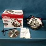 Hyper Tough 12-AMP 7 1/4-INCH Electric Circular Saw W/blade Works AQ10019G W/box. Fixed Price $14.99.