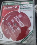 D0704DH 7-1/4" Pcd Tipped Diablo Circular Saw Hardieblade. Fixed Price $35.99.