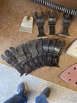 Genuine Milwaukee Oscillating Saw Blades, ,15 Pc 10 Wood, 3 Misc, Scrapper. Fixed Price $29.95.
