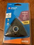 Imperial Blades Starlock Oscillating Hook & Loop Triangle Sanding Pad. Fixed Price $12.95.