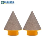 Highdril Diamond Milling Finger Cone Bit Hole Saw Cutter Marble Tile 2PCS 1-3/8". Fixed Price $33.05.
