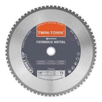 14INCH 72 Teeth Dry Cut Steel And Ferrous Metal Cermet Saw Blade With 1INCH Arbo. Fixed Price $79.46.