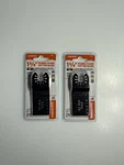Warrior 1-3/8" Plunge Flush Cutting Blades Universal Arbor 61816 Lot Of 2. Fixed Price $12.99.